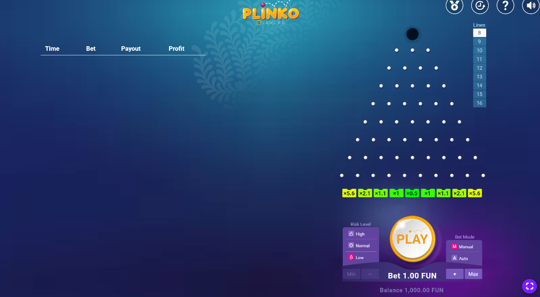 Plinko online