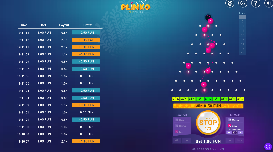 Plinko Strategie